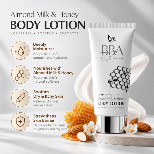 Almond Milk & Honey - BODY LOTION (for all skin types)