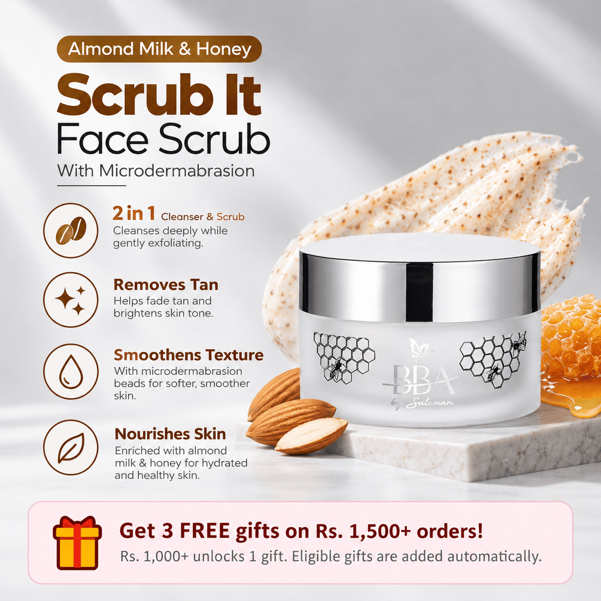 SCRUB-IT FACE SCRUB WITH MICRODERMABRASION