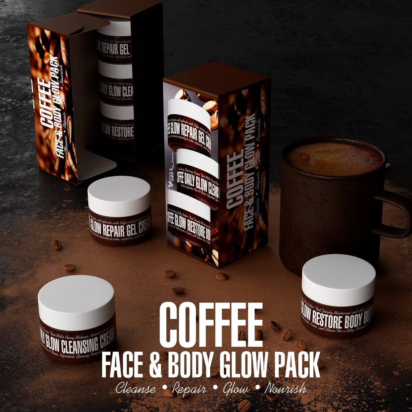 face & body Coffee Face & Body Glow Pack