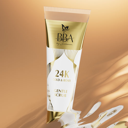 24K Gold & Roses Gentle Scrub