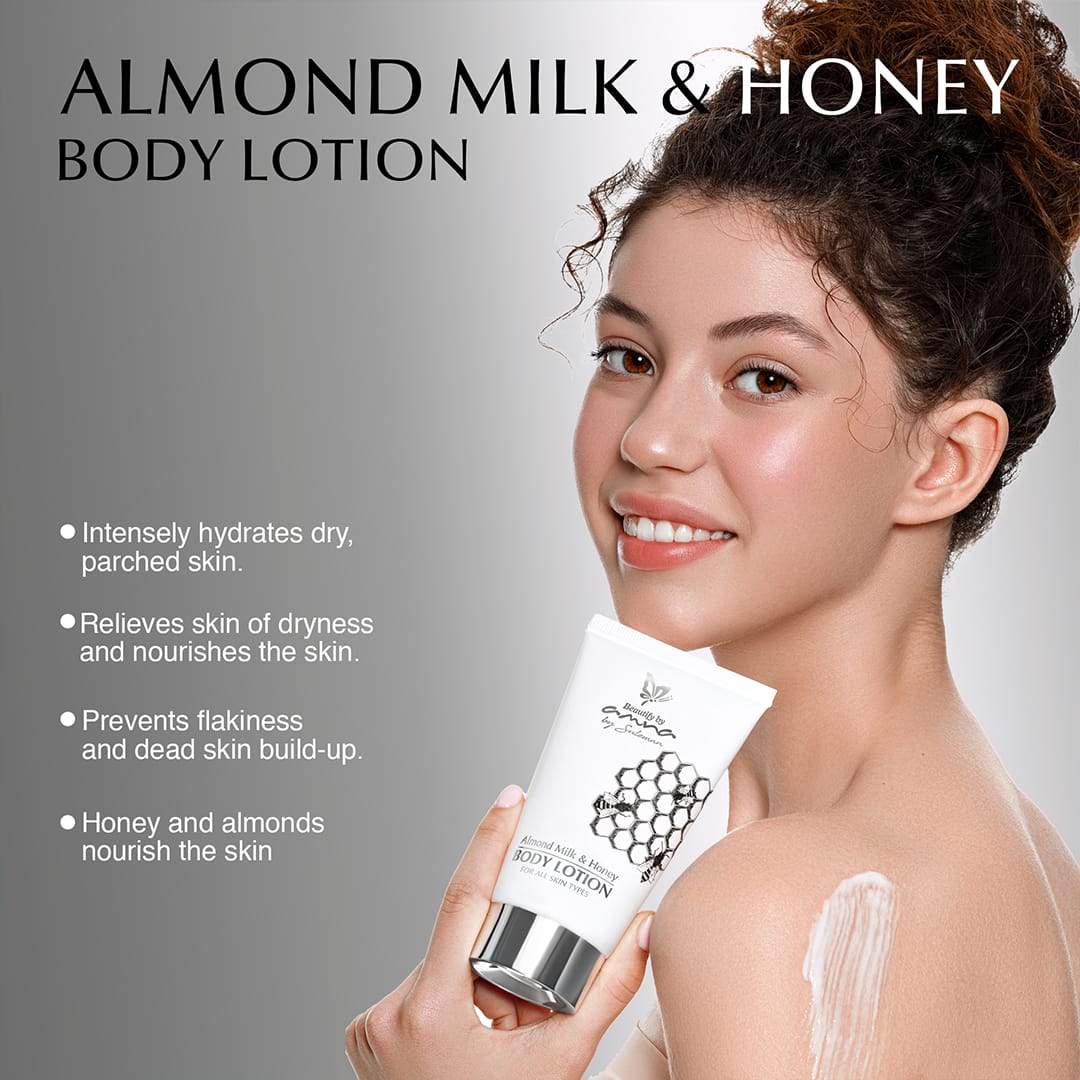 BODY LOTION Almond Milk & Honey - BODY LOTION (for all skin types)