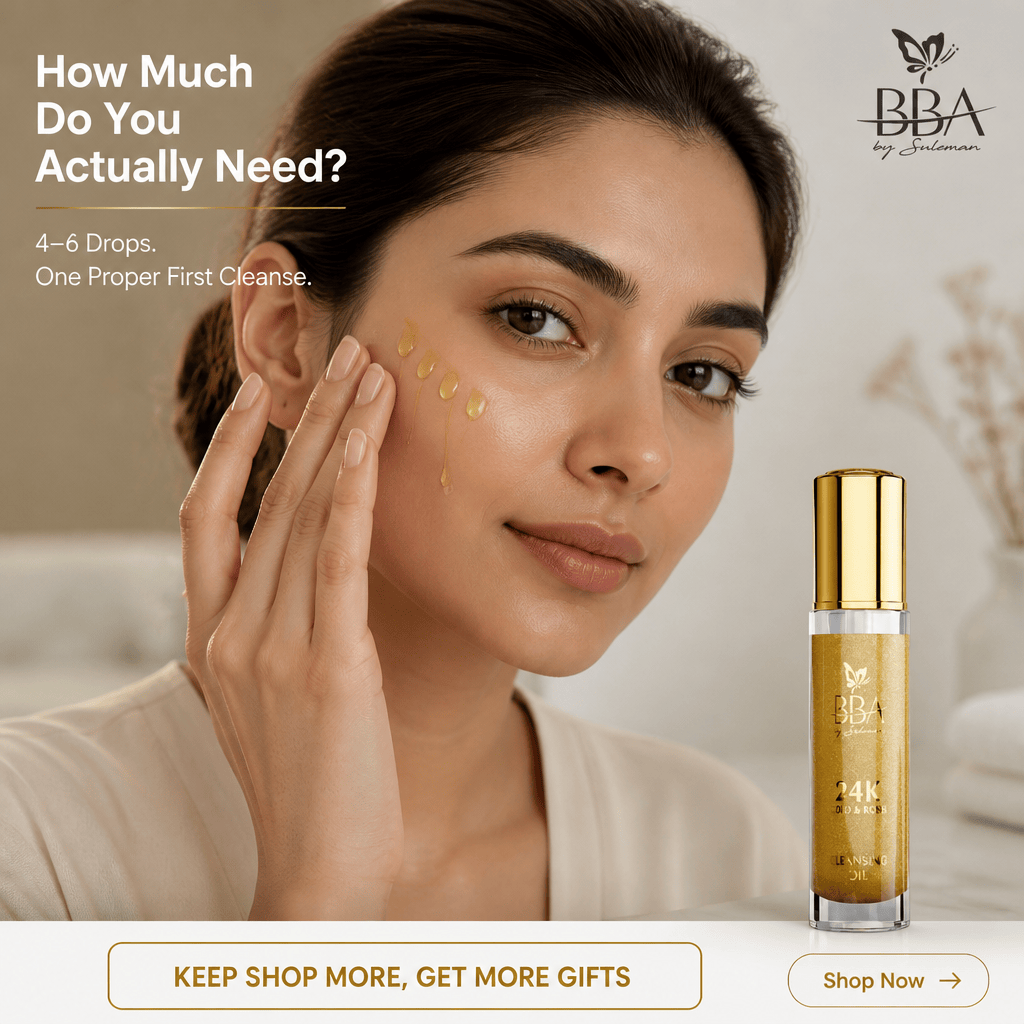 cleansing oil 24k Gold & Roses Cleansing Oil