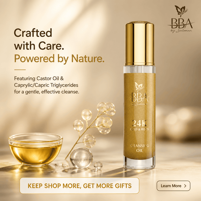 24k Gold & Roses Cleansing Oil