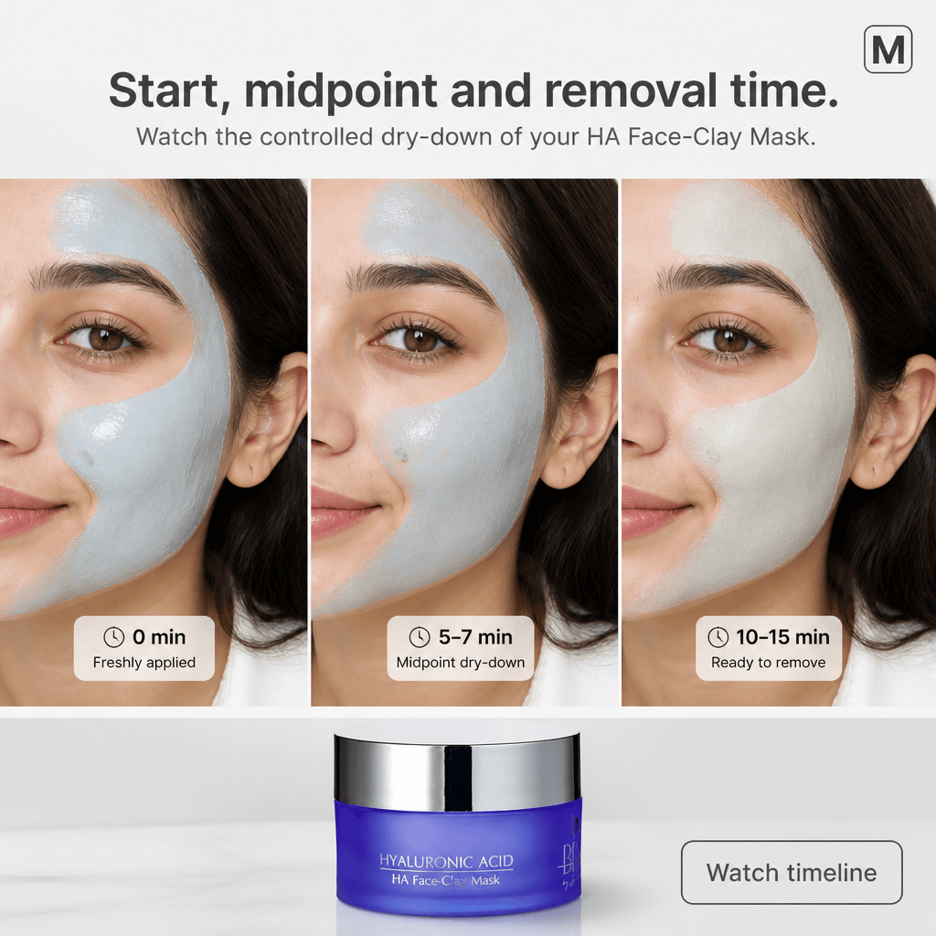 Clay Mask HYALURONIC ACID - HA Face-Clay Mask