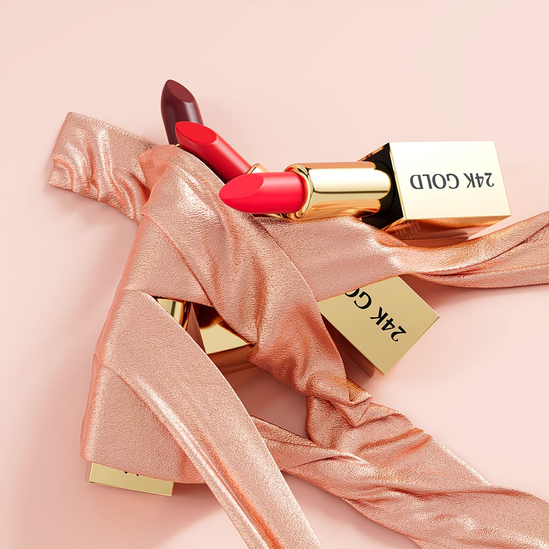 Lip balm 24K Gold & Roses Lip Balm