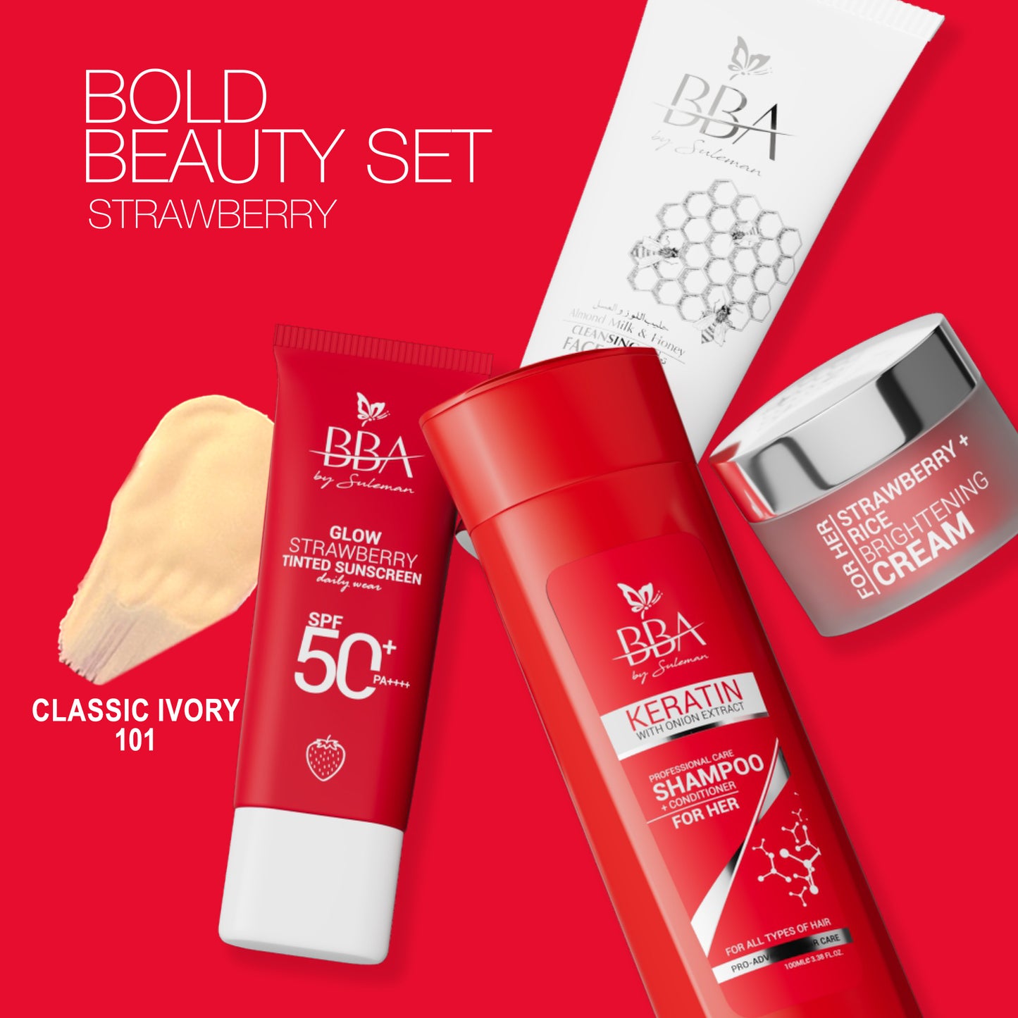 Bold Beauty Set (Strawberry)