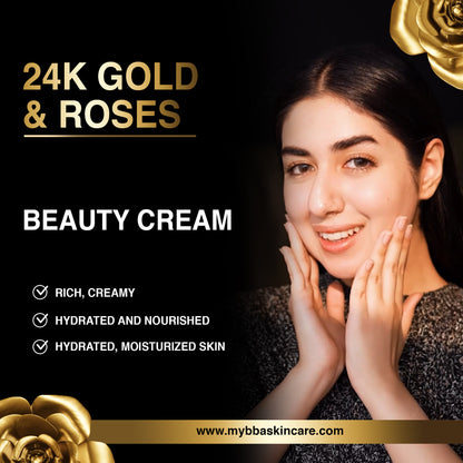 24K Gold & Roses Beauty Cream