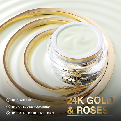 24K Gold & Roses Beauty Cream