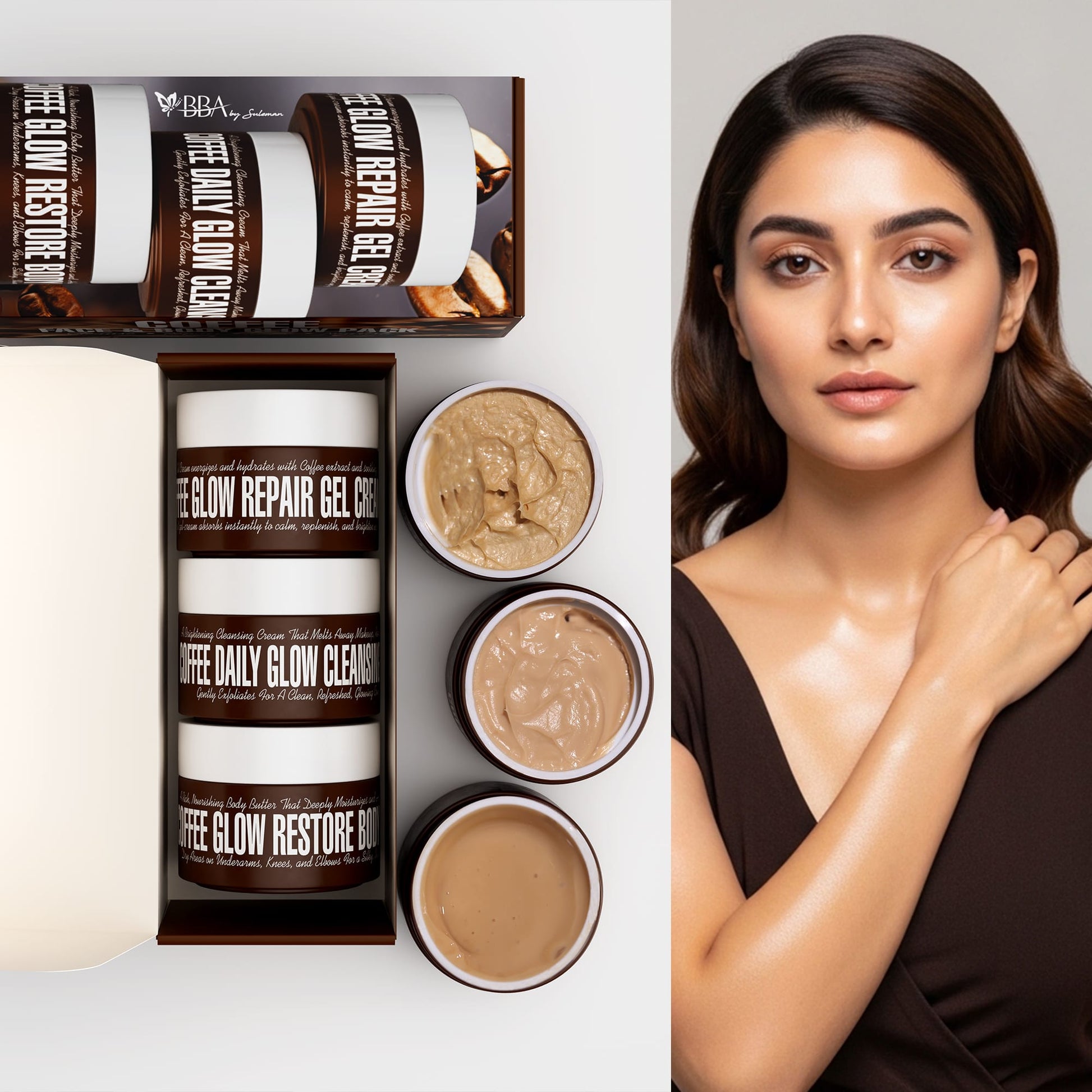 face & body Coffee Face & Body Glow Pack