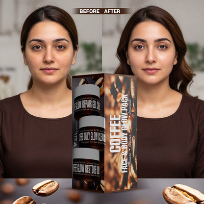 face & body Coffee Face & Body Glow Pack