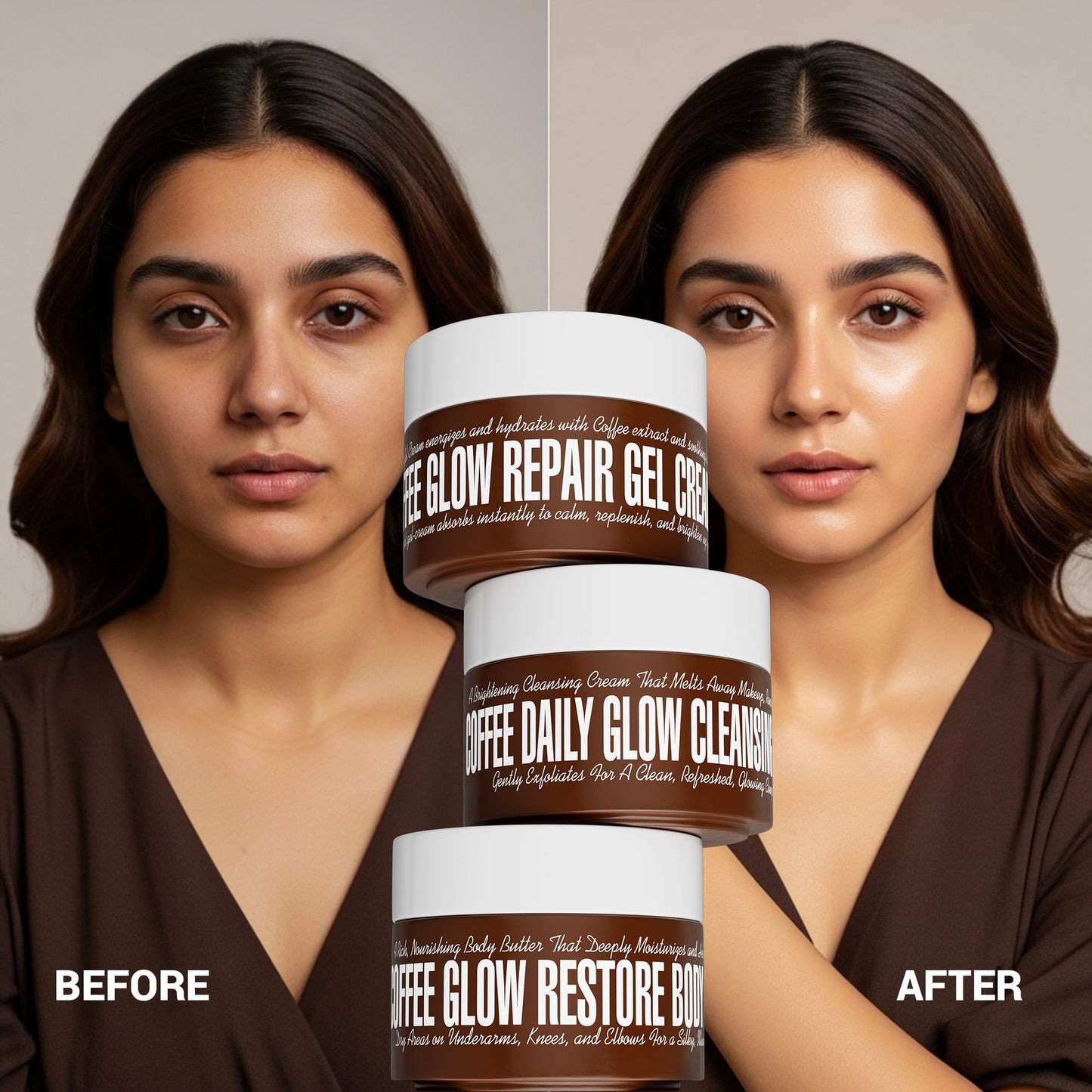 face & body Coffee Face & Body Glow Pack