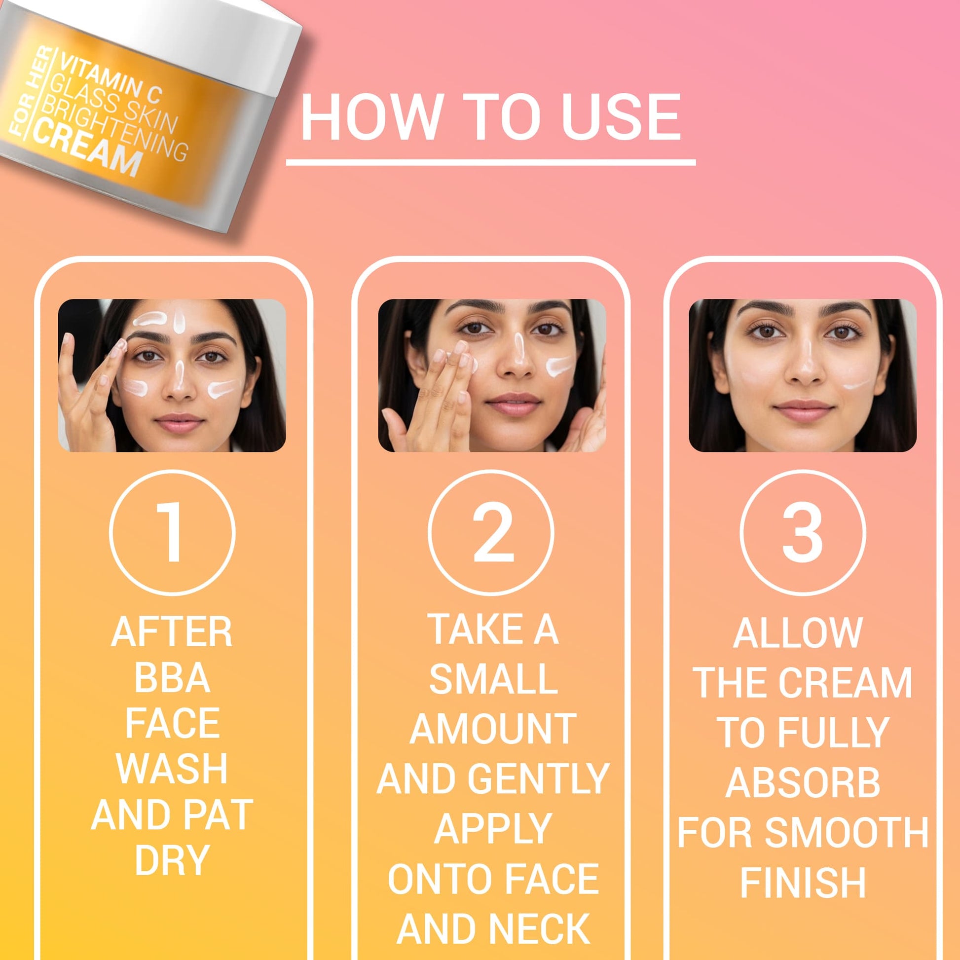 Her Routine Vitamin C Her Routine Vitamin C Box | Brightening Skincare Set | BBA Skincare Pakistan