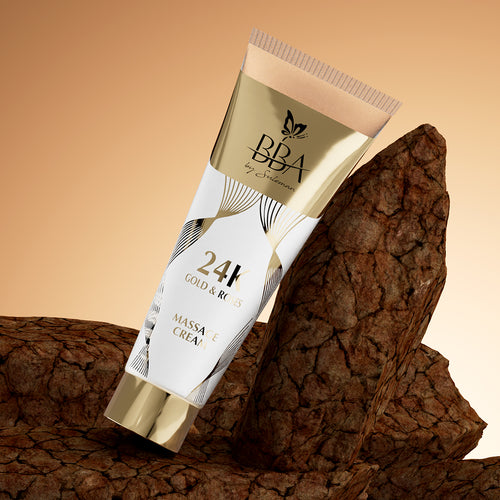 24K Gold & Roses Massage Cream