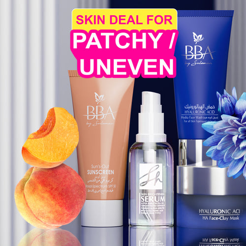 FOR PATCHY/UNEVEN SKIN DEAL