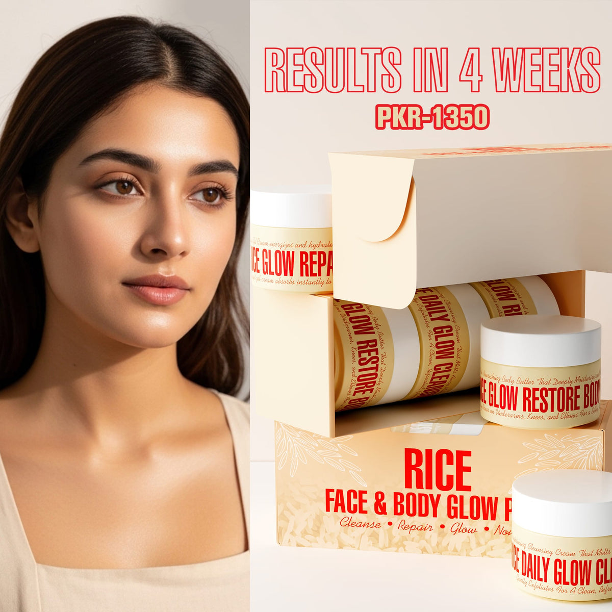 Rice Face & Body Glow Pack Rice Face & Body Glow Pack