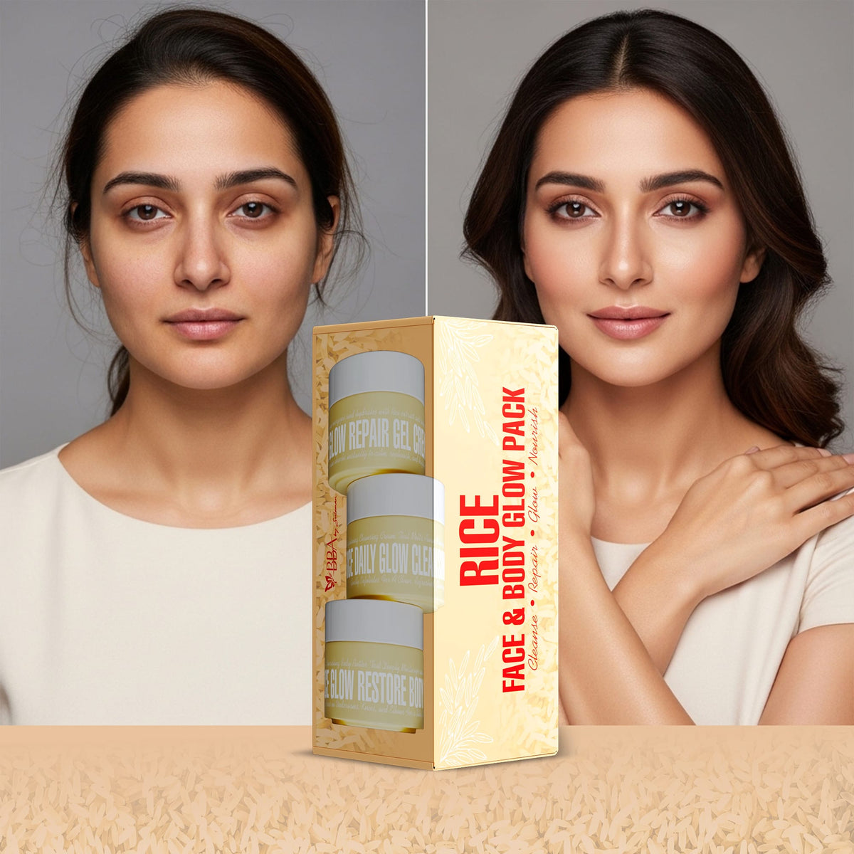 Rice Face & Body Glow Pack Rice Face & Body Glow Pack