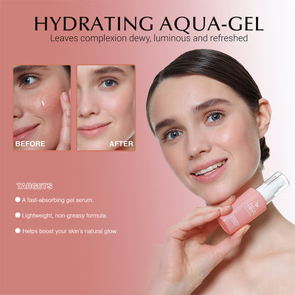Hydrating AQUA-GEL (Leaves complexion dewy, luminous and refreshed)