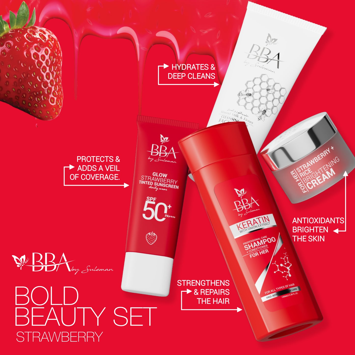 Bold Beauty Set (Strawberry)