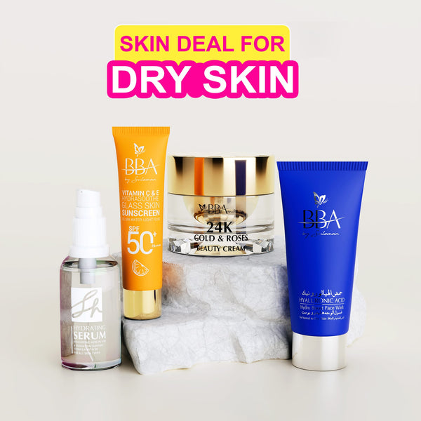 Dry skin skincare products