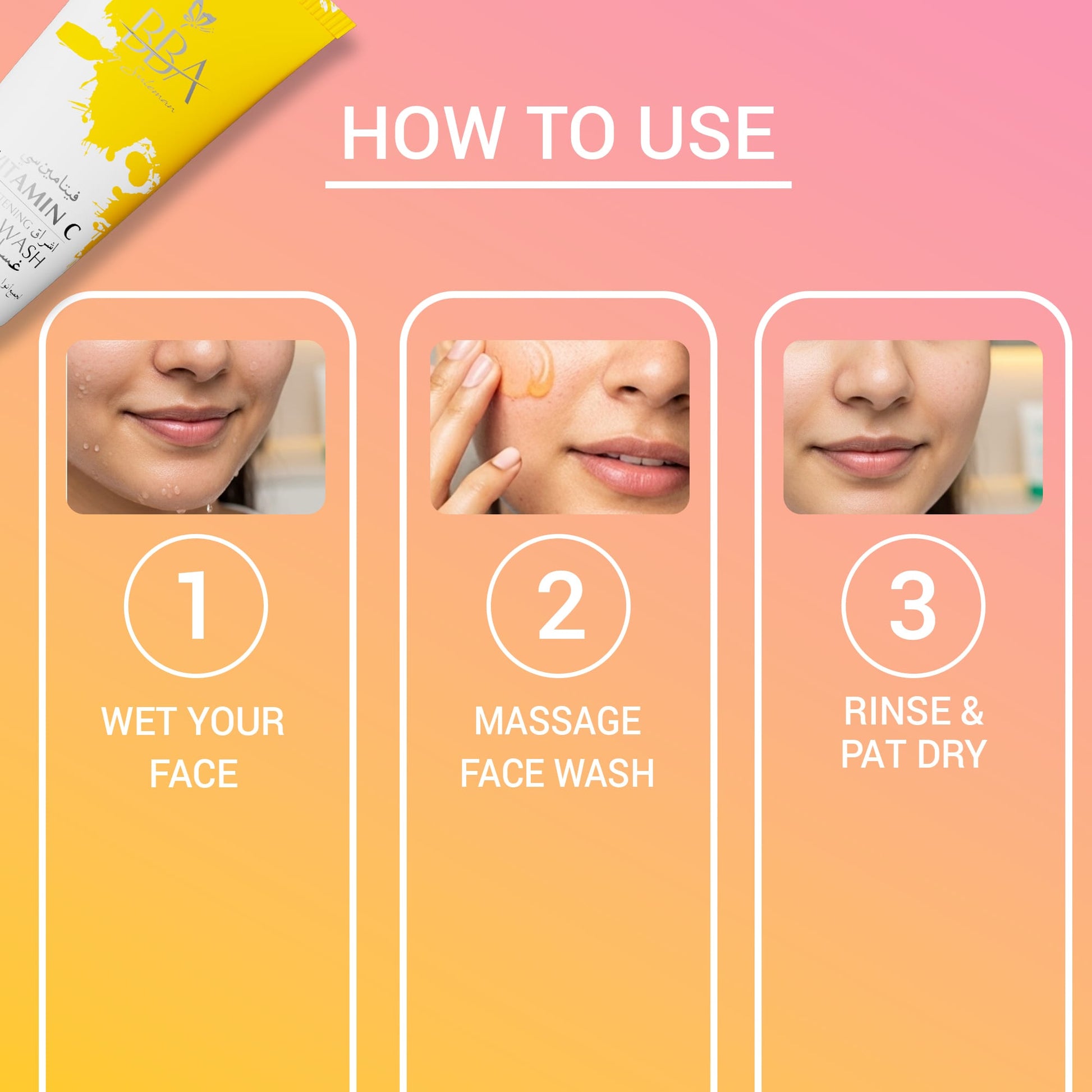 Her Routine Vitamin C Her Routine Vitamin C Box | Brightening Skincare Set | BBA Skincare Pakistan