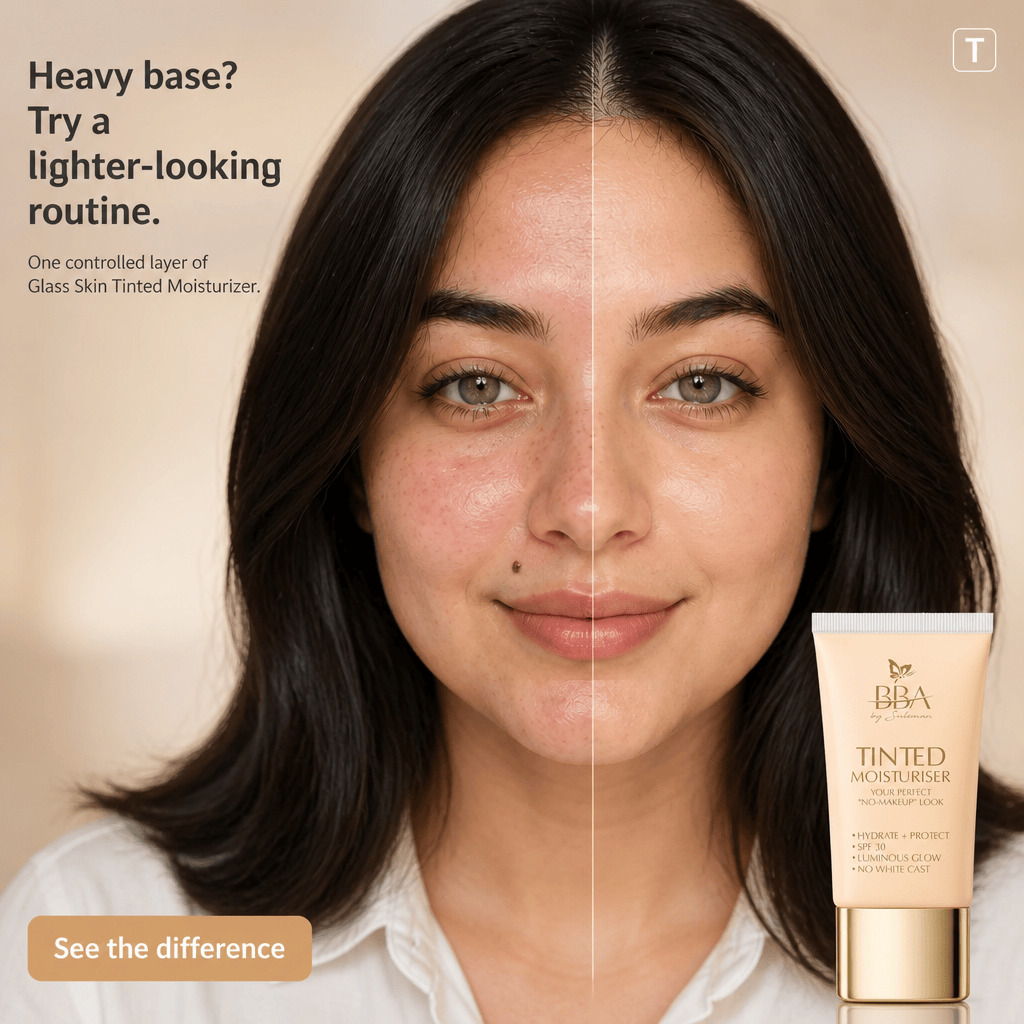 deal Korean Glass Skin Glow Kit | Tinted Moisturizer + Blush + Highlighter | BBA Skincare Pakistan