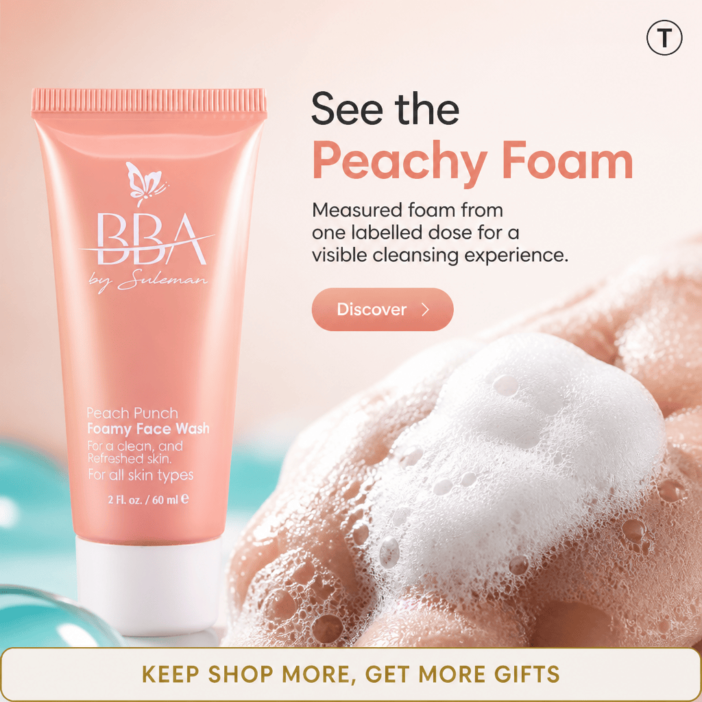 Peach Punch Foamy Face Wash Peach Punch Foamy Face Wash (For all skin types)