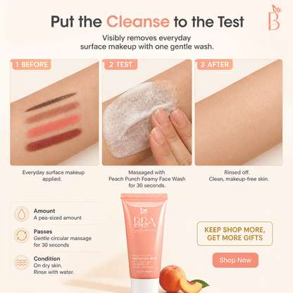 Peach Punch Foamy Face Wash Peach Punch Foamy Face Wash (For all skin types)