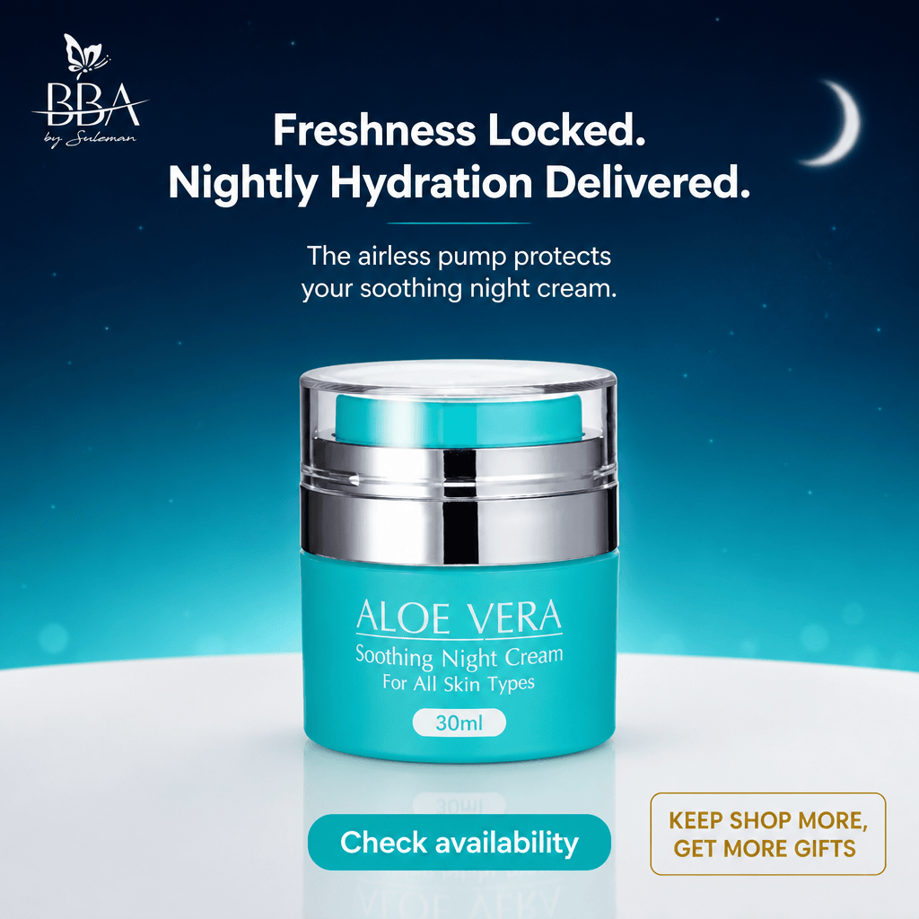 NIGHT CREAM ALOE VERA - SOOTHING NIGHT CREAM (for all skin type)