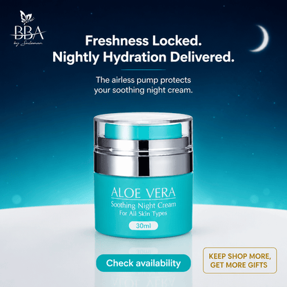 NIGHT CREAM ALOE VERA - SOOTHING NIGHT CREAM (for all skin type)