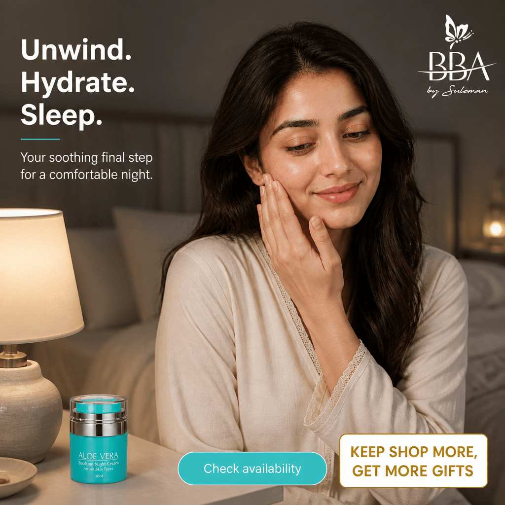 NIGHT CREAM ALOE VERA - SOOTHING NIGHT CREAM (for all skin type)