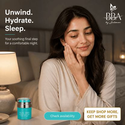 NIGHT CREAM ALOE VERA - SOOTHING NIGHT CREAM (for all skin type)