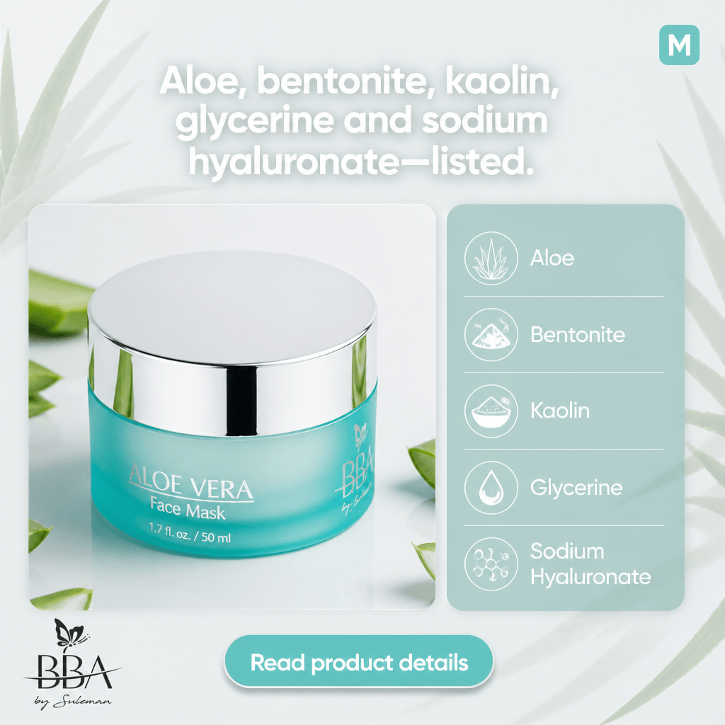 FACE MASK ALOE VERA FACE MASK