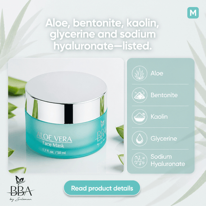 FACE MASK ALOE VERA FACE MASK