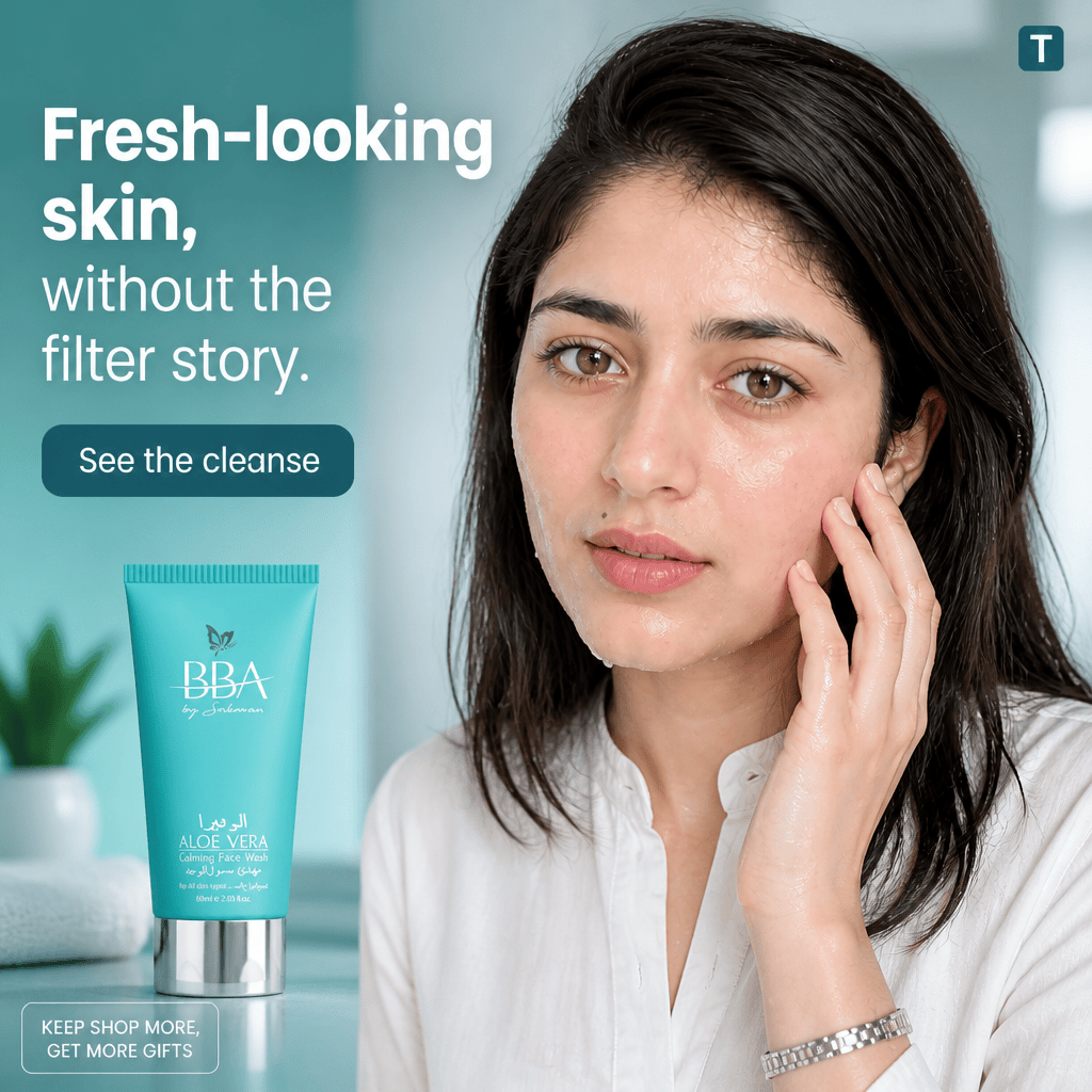FACE WASH ALOE VERA - CALMING FACE WASH (FOR ALL SKIN TYPE)