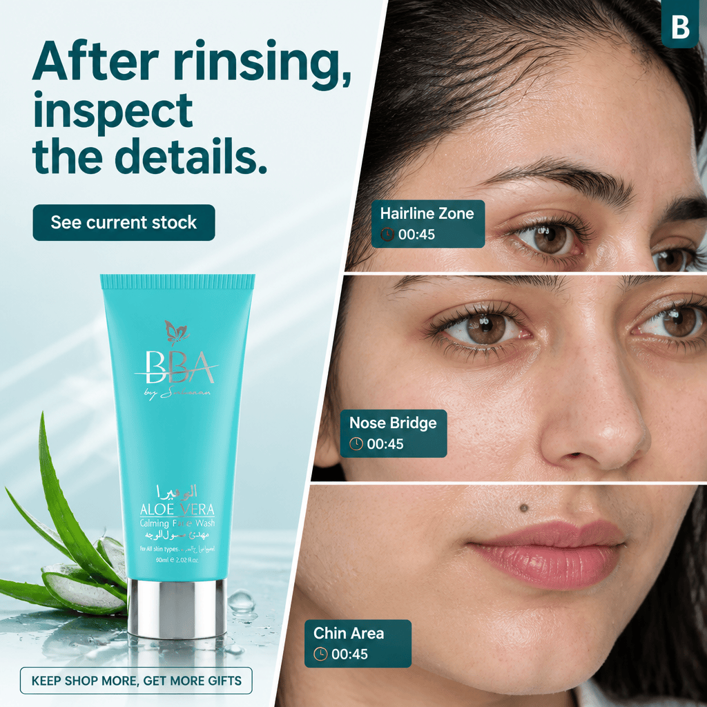 FACE WASH ALOE VERA - CALMING FACE WASH (FOR ALL SKIN TYPE)