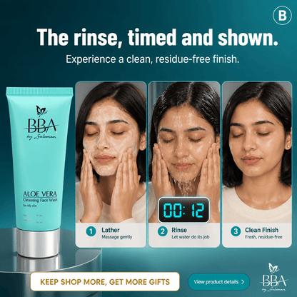FACE WASH ALOE VERA CLEANSING FACE WASH ( FOR OILY SKIN)
