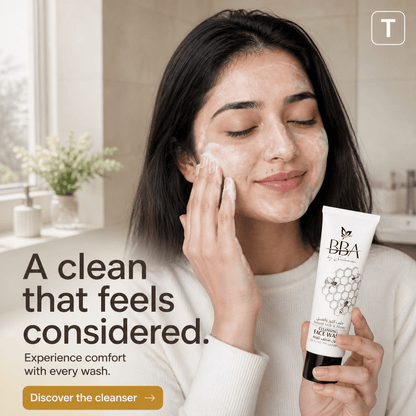 FACE WASH Almond Milk & Honey CLEANSING FACE WASH ( FOR ALL SKIN TYPES)