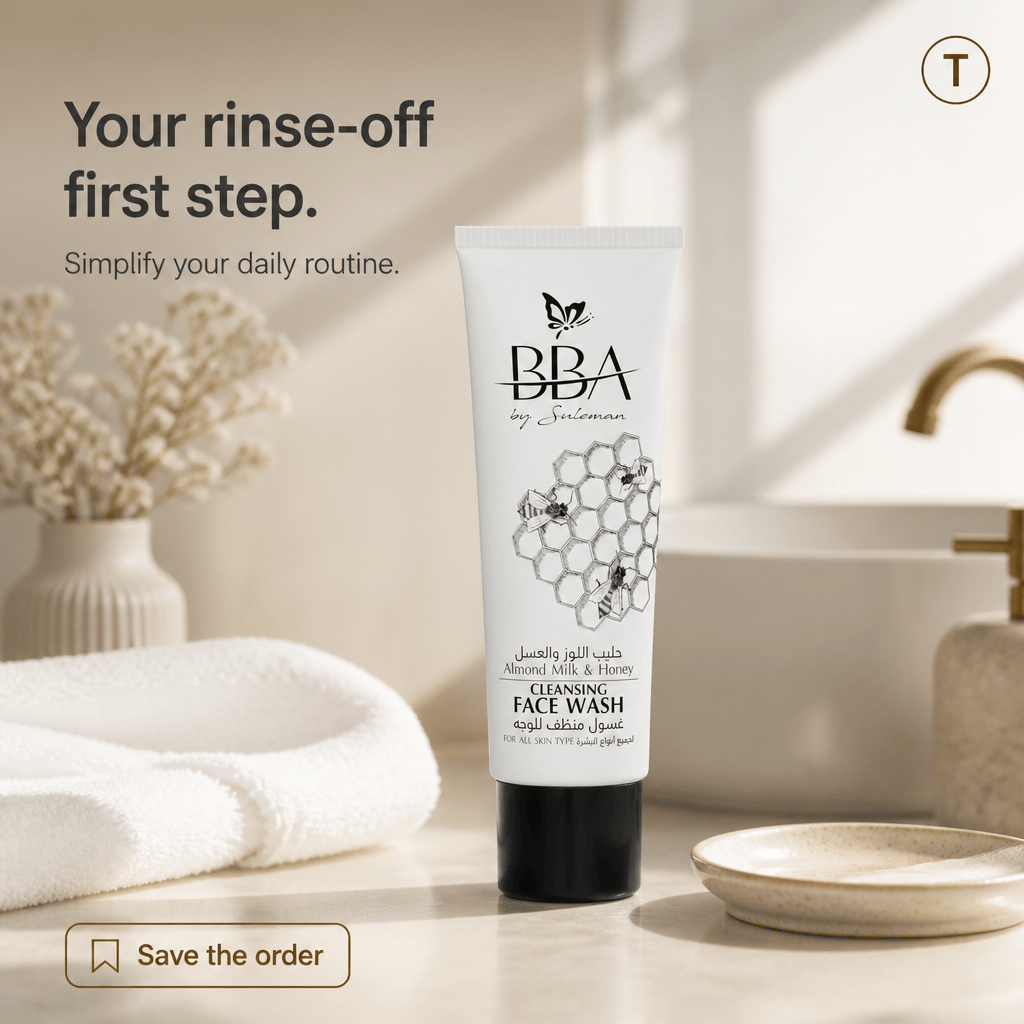 FACE WASH Almond Milk & Honey CLEANSING FACE WASH ( FOR ALL SKIN TYPES)