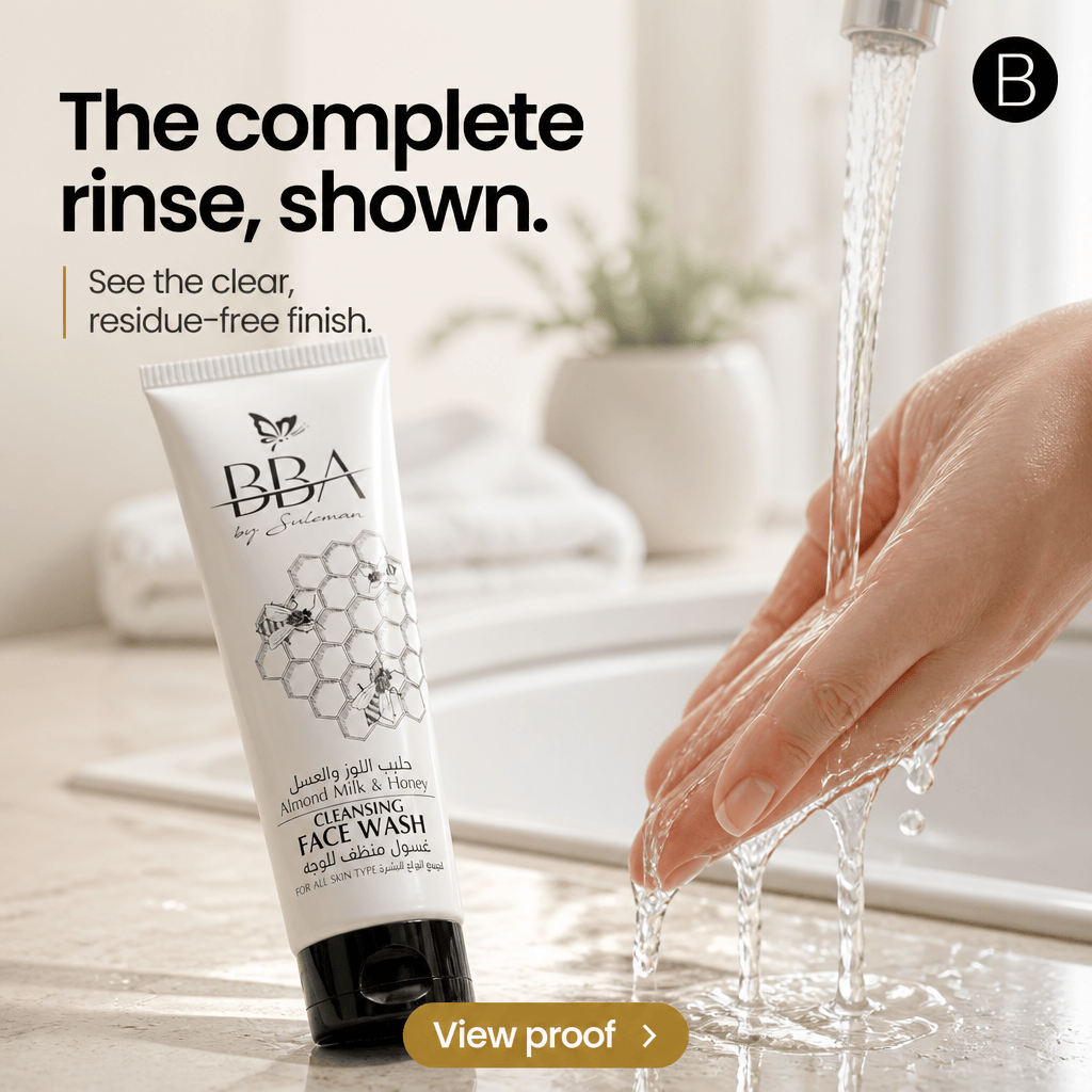FACE WASH Almond Milk & Honey CLEANSING FACE WASH ( FOR ALL SKIN TYPES)
