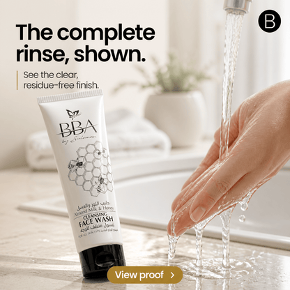 FACE WASH Almond Milk & Honey CLEANSING FACE WASH ( FOR ALL SKIN TYPES)
