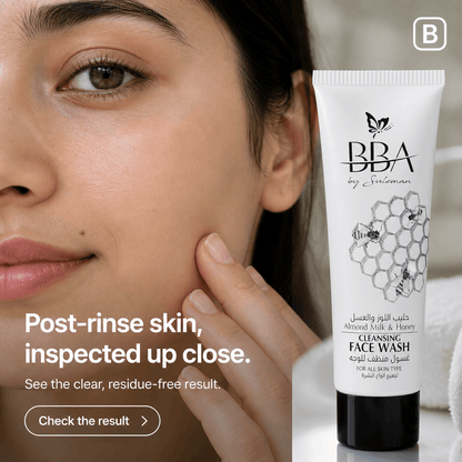 FACE WASH Almond Milk & Honey CLEANSING FACE WASH ( FOR ALL SKIN TYPES)