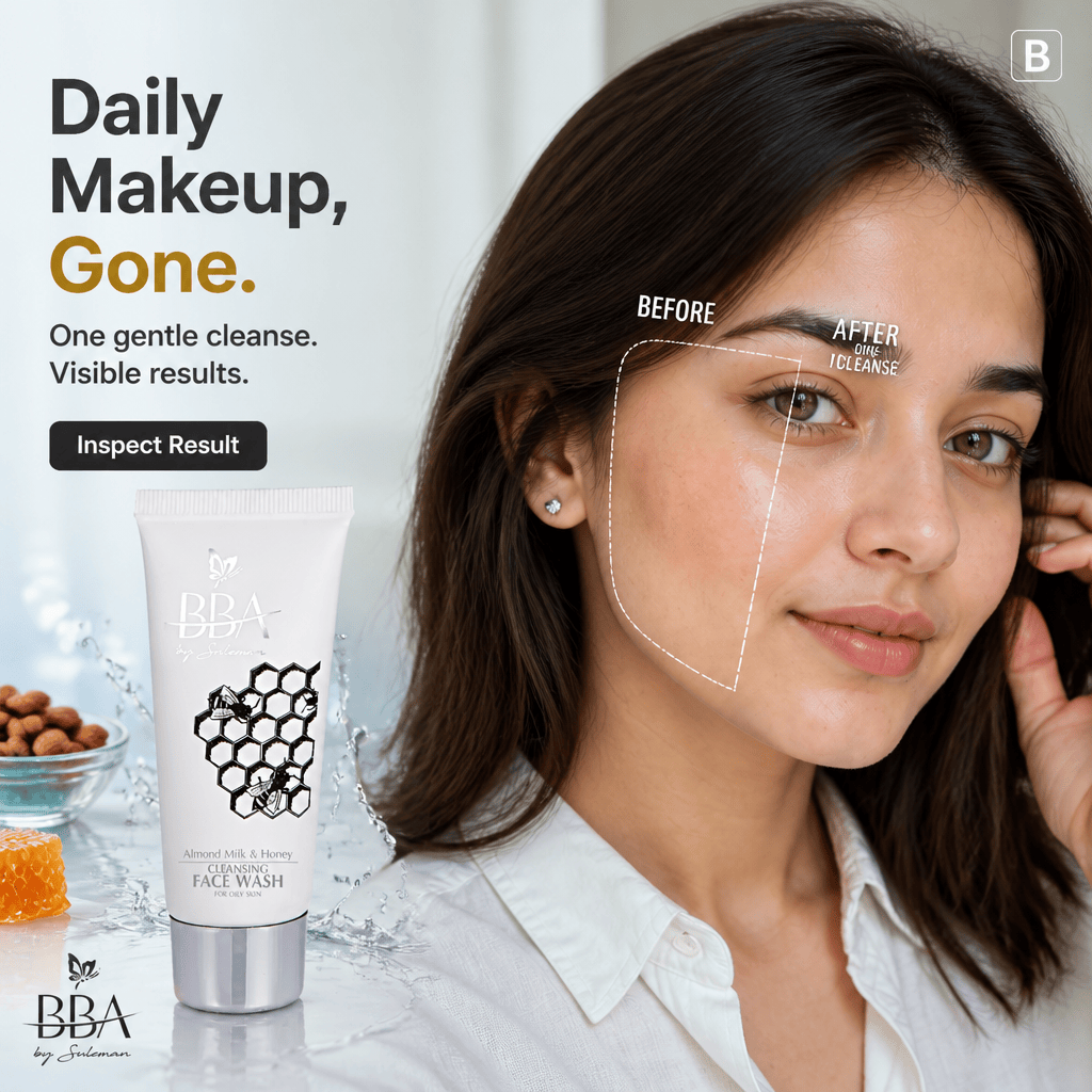 FACE WASH Almond Milk & Honey CLEANSING FACE WASH ( FOR OILY SKIN)