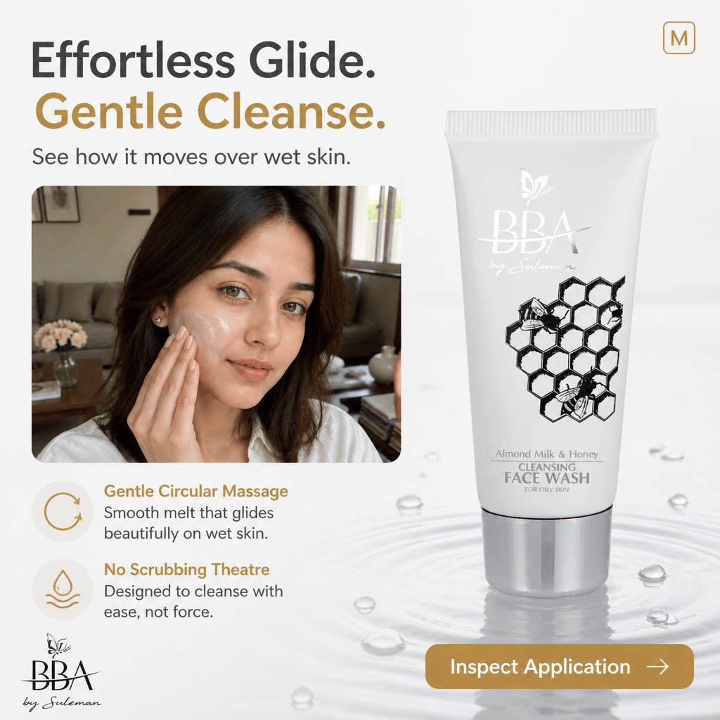 FACE WASH Almond Milk & Honey CLEANSING FACE WASH ( FOR OILY SKIN)