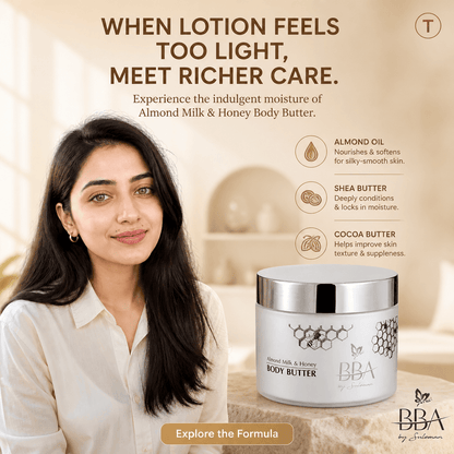 BODY BUTTER Almond Milk & Honey - BODY BUTTER