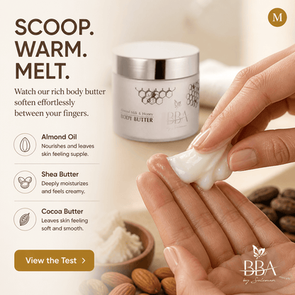 BODY BUTTER Almond Milk & Honey - BODY BUTTER