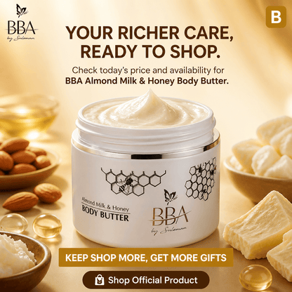 BODY BUTTER Almond Milk & Honey - BODY BUTTER