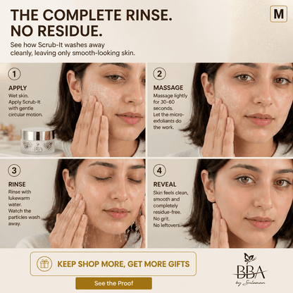 scrub SCRUB-IT FACE SCRUB WITH MICRODERMABRASION