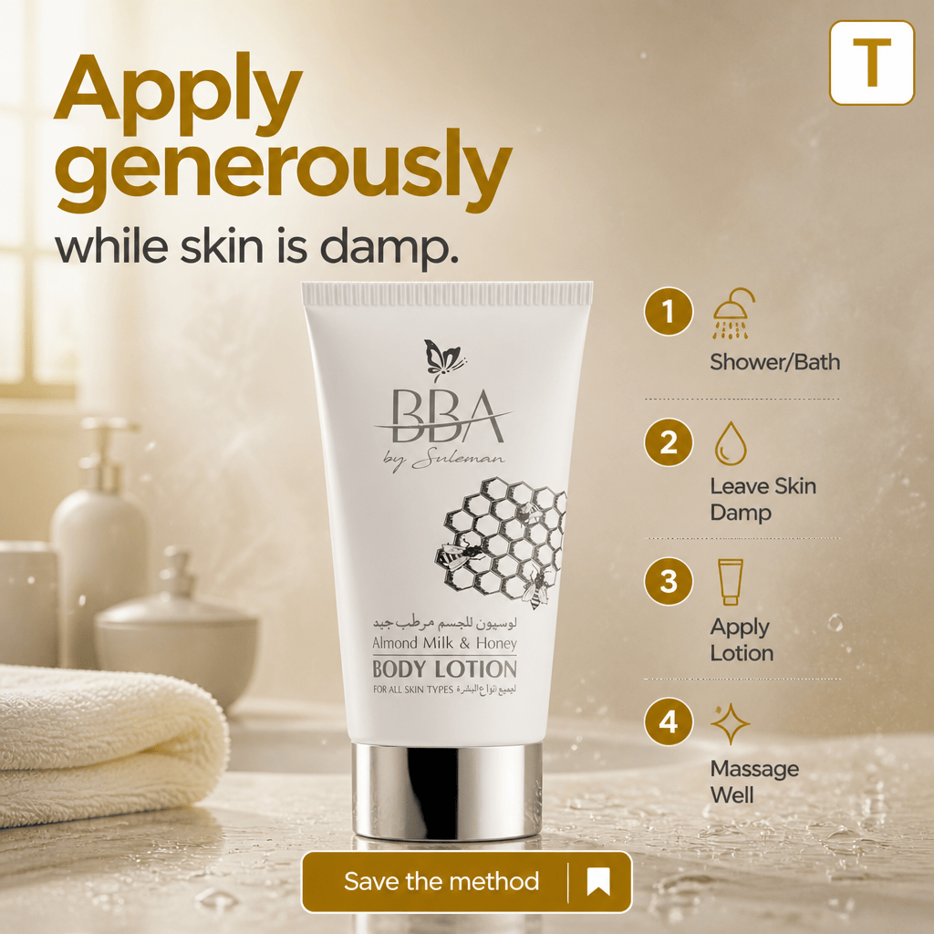 BODY LOTION Almond Milk & Honey - BODY LOTION (for all skin types)
