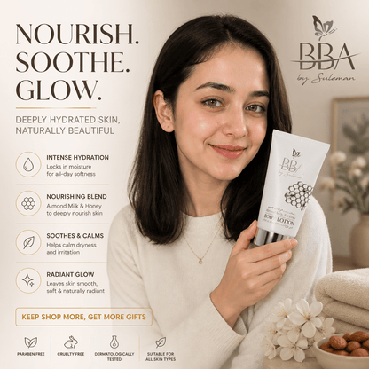 BODY LOTION Almond Milk & Honey - BODY LOTION (for all skin types)