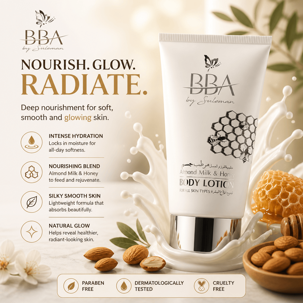 BODY LOTION Almond Milk & Honey - BODY LOTION (for all skin types)